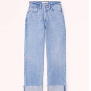 Abercrombie & Fitch mid-rise baggy jean